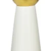 Wazon Naturos 32 (biały/złoty)