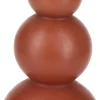Świeca woskowa LED Cozy Light 57 (jasny brąz)