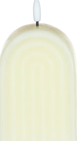 Świeca woskowa LED Cozy Light 54 (kremowa)