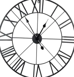 Zegar metalowy 25 (czarny)