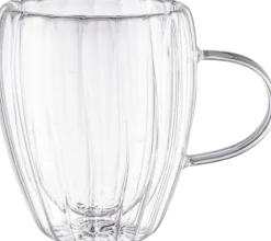 Zestaw 2 kubków szklanych Rifle 360 ml